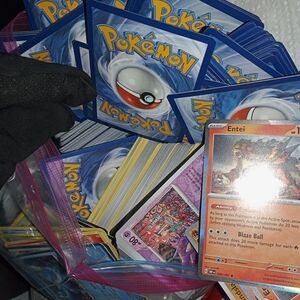 800 plus Pokemon mystery saw card bundle